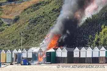 Bournemouth beach blaze 'caused by camping stove in hut' - St Helens Star