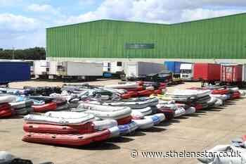 Hundreds of 'discarded migrant boats' found at Dover warehouse - St Helens Star