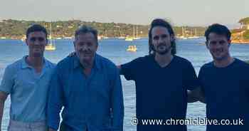 Piers Morgan on crutches after painful injury on luxury holiday