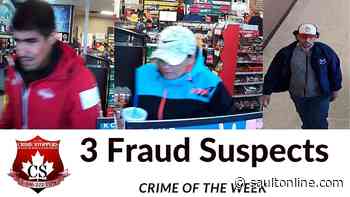 Crime Stoppers: 3 Fraud Suspects