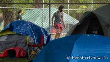 Homeless in tents fight Toronto parks bylaw in light of COVID-19 pandemic