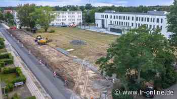 Baustart an der Oberschule: Neue Bushaltestelle und Parkplätze in Bad Liebenwerda - Lausitzer Rundschau