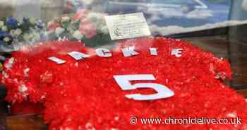 Jack Charlton hailed as 'proud Englishman' in touching tribute