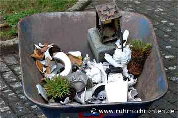 Vandalen verwüsten reihenweise Gräber auf dem Friedhof Westhofen - Ruhr Nachrichten