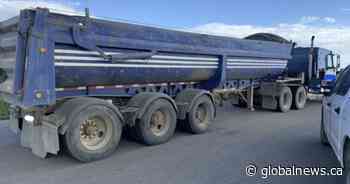 Truck drivers handed hefty fines for carrying loads too heavy for rural Alberta bridge