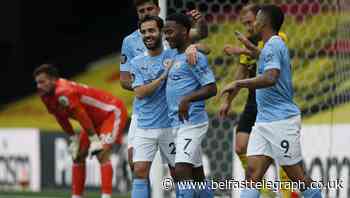 Raheem Sterling brace for Manchester City increases Watford drop fears