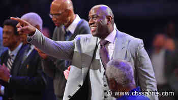 Magic Johnson says Lakers' LeBron James 'definitely the MVP this season' due to his stats and leadership