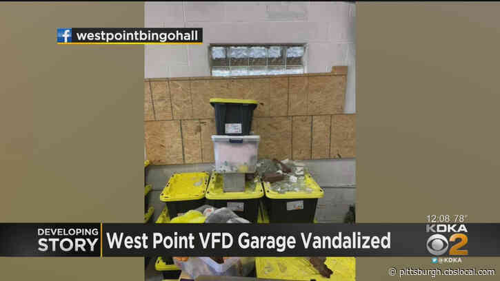 VFD In Hempfield Township Vandalized
