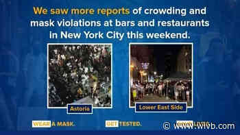 Governor Cuomo is coming down on bars and restaurants who violate the rules