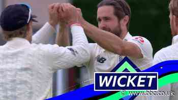 England v West Indies: Chris Woakes gets his 100th Test wicket as Shane Dowrich departs