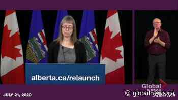 Dr. Hinshaw provides health details on Alberta’s back-to-school plan