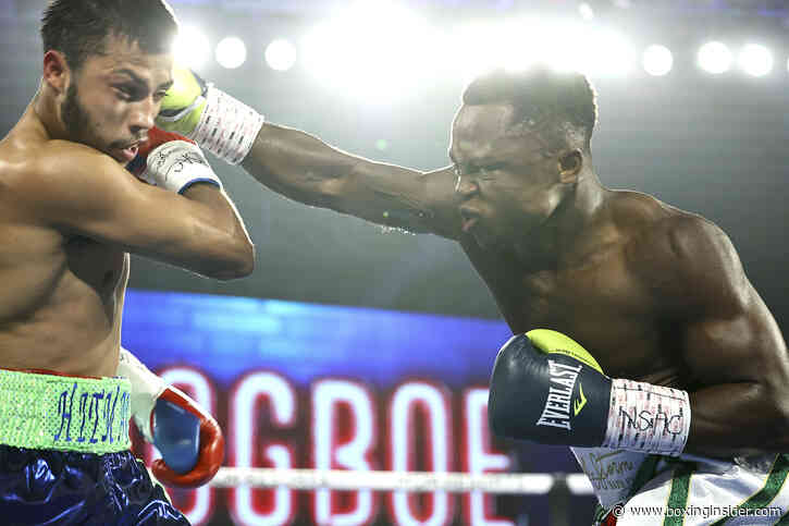 ESPN Boxing Results: Isaac Dogboe Returns to The Win Column With a Stoppage Victory Over Chris Avalos