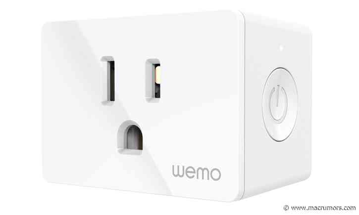 Belkin's HomeKit-Compatible Wemo WiFi Smart Plug Now Available for Purchase