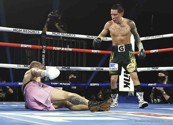 ESPN Boxing Results: Oscar Valdez Struggles in Stoppage Win Over Jayson Velez