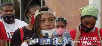 Chicago activist, 18, says officer knocked out her front tooth