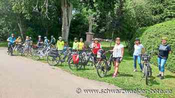 Bösingen - Bösinger Gruppe steuert mit E-Bike den Plettenberg an und genießt Kaffee in Schömberg - Schwarzwälder Bote