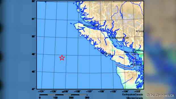 5.1-magnitude earthquake strikes near Tofino; no tsunami warning in place
