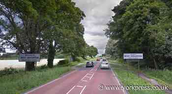 Man arrested after car leaves A64 in North Yorkshire