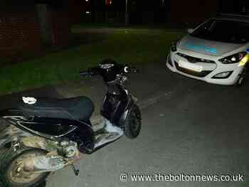 Stolen scooter seized by police in Little Lever