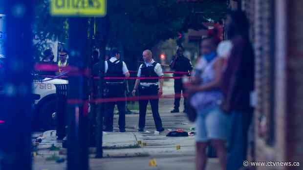 Shooting outside Chicago funeral home was gang-related, police say