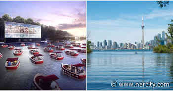 A Floating Movie Theatre Is Coming To Toronto & You Can Watch From Your Own Boat - Narcity Canada