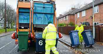 Lockdown leads to big increase in household waste - Gateshead Council website