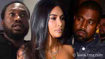 Meek Mill Responds to Kanye's Suggestion Kim Cheated With Him, Calls BS