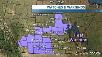 Heat warnings issued as Sask. sees scorching temps this week