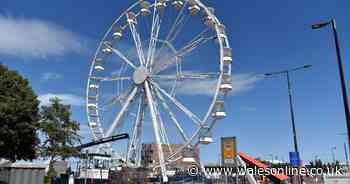 Giant ferris wheel in Cardiff Bay to replace cancelled beach event