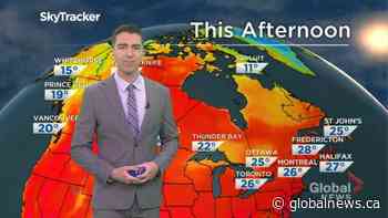 Saskatchewan weather outlook: July 22