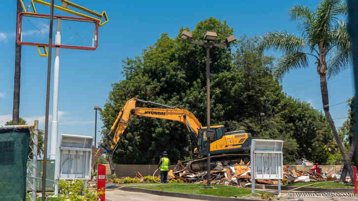 Orange County’s first In-N-Out is torn down to make way for a new one coming in 2021