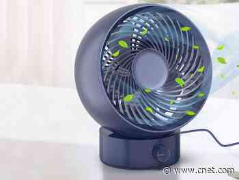 This miniature USB-powered desktop fan is under $10     - CNET
