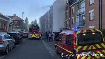 Arras : un feu se déclare dans un appartement inhabité - La Voix du Nord