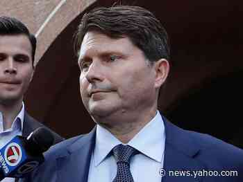 The son of a parent convicted in the college admissions scandal says he 'didn't care' where he went to school and his dad was 'way too invested'