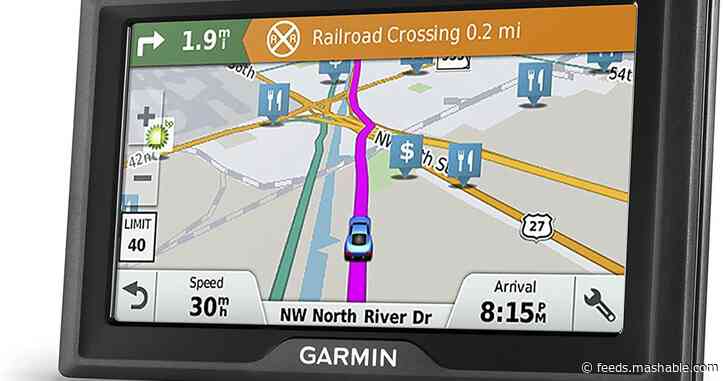 Stay on track during your next road trip with a Garmin GPS