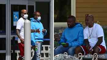 Kanye West Makes Walmart Run with Damon Dash