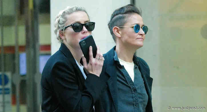 Amber Heard & Girlfriend Bianca Butti Hold Hands While Shopping in London