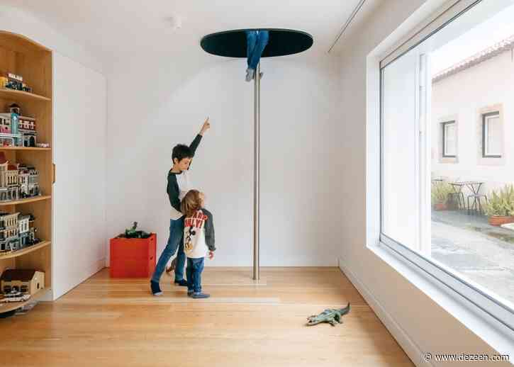 Aurora Arquitectos transforms ruined Lisbon building into fun family home