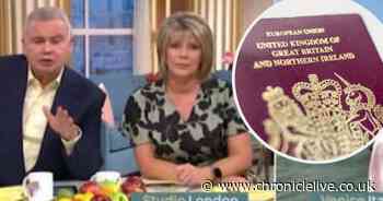 Eamonn Holmes shocks viewers with bleak news about passports