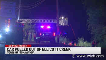 Car pulled from Ellicott Creek