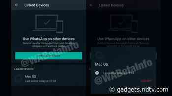 WhatsApp Multiple Device Feature May Be Called Linked Devices, Advanced Search Mode Spotted in Latest Beta