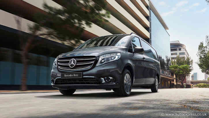 Facelifted 2020 Mercedes Vito panel van on sale now