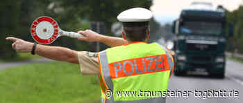 Polizei kontrolliert Lkws und Transitverkehr: Nadelöhr in Tittmoning - Traunsteiner Tagblatt