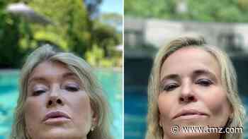 Martha Stewart Claps Back at Chelsea Handler Over Pool Selfie