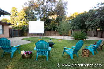 Everything you need for a backyard movie night