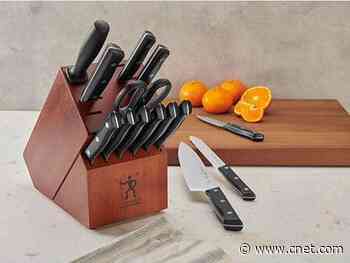 Jump on this $80 deal for a 12-piece Henckels knife set     - CNET