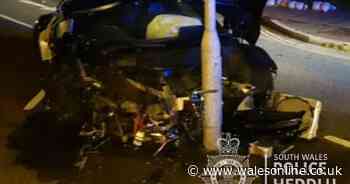 Driver wrote off £130,000 Audi R8 sports car and then fled scene