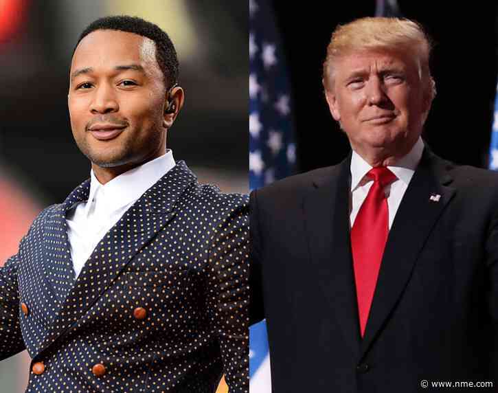 John Legend jokes that Donald Trump named federal law operation after him