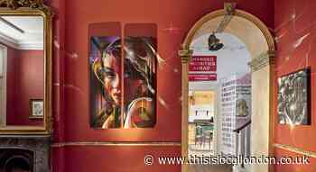 Artists “takeover” a Clapham house to present lock-down art