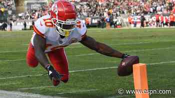 Top of the Hill: WR predicts 7 titles for Chiefs